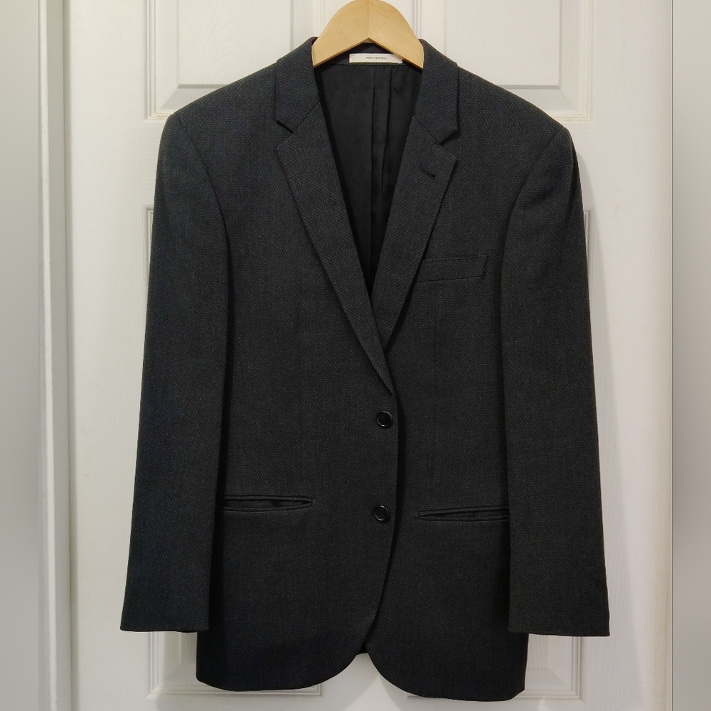Club Monaco Men's Size 36R Cotto/Wool Blend Grey Sport Coat